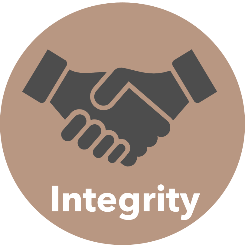 Integrity icon: a handshake