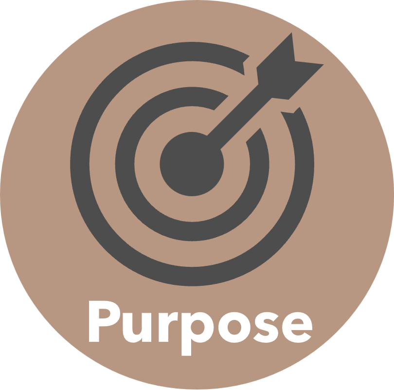 Purpose icon: a bullseye